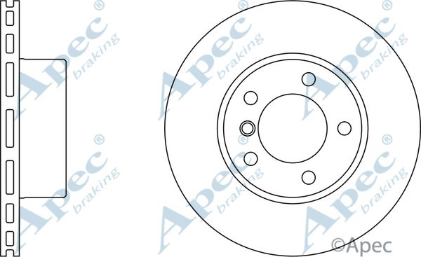 APEC BRAKING Jarrulevy DSK934